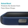 Speck Presidio2 Pro – dėklas, skirtas iPhone 15 Plus / 14 Plus su MICROBAN danga (Coastal Mėlyna / Juodas / Baltas)