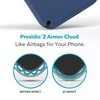 Speck Presidio2 Pro – dėklas, skirtas iPhone 15 Plus / 14 Plus su MICROBAN danga (Coastal Mėlyna / Juodas / Baltas)