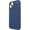 Speck Presidio2 Pro – dėklas, skirtas iPhone 15 Plus / 14 Plus su MICROBAN danga (Coastal Mėlyna / Juodas / Baltas)