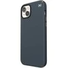 Speck Presidio2 Pro – iPhone 15 Plus / 14 Plus dėklas su MICROBAN danga (anglis / šalta bronza / šiferis)