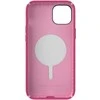 Speck Presidio2 Pro + MagSafe – iPhone 15 Plus / 14 Plus dėklas su MICROBAN danga (skaitmeninė rožinė / žydi / balta)