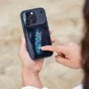STM Reveal Warm MagSafe – dėklas, skirtas iPhone 15 (Juodas Realm)