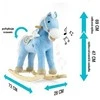 Supamasis arkliukas su melodija Milly Mally Pony violetinė