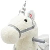 Supamasis žaislas su melodija ir ratukais Unicorn Baby Mix baltas
