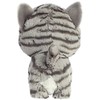„Teddy Pets“ pliušinis žaislas / glamonė katėms, pilka dryžuota katė, 17 cm