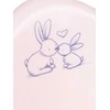 Tega Žaidžiantis kūdikių puodukas neslystantis Bunny pink