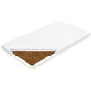 Vaikiškas čiužinys New Baby BASIC 120x60x5 cm kokoso putplasčio baltas