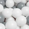 Vaikų sausas baseinas su kamuoliukais New Baby pilka