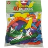 Viborg Bini Figure Balloons, 40 Pieces