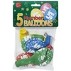 Viborg Bini Number 5 Balloons, 5 Pieces