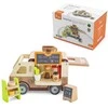 Viga Toys Viga Medinė Kavinės Automobilis su Priedais