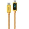 WEKOME WDC-08 Vanguard serija – USB-C iki žaibiško įkrovimo PD 20 W jungties kabelis 1 m (auksinis)