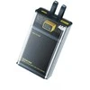 WEKOME WP-325 Vanguard serija – 20 000 mAh super įkrovimas naudojant įmontuotą USB-C ir Lightning PD 20 W laidą + 22,5 W QC (juodas / skaidrus)