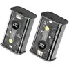 WEKOME WP-333 Vanguard serija – maitinimo blokas 10000 mAh Super Charging PD 20W + QC 22.5W (juodas / skaidrus)