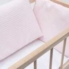 Dėlionė Medinė lėlių lovelė-lopšys su patalyne Baby Mix