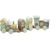 Wooden Train with Blocks Baby Mix