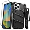 ZIZO BOLT serija – dėklas, skirtas iPhone 14 Pro (juodas)