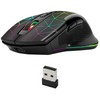 RGB žaidimų pelė, belaidė, 7 spalvos
