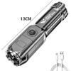Taktinis LED prožektorius, pakraunamas USB