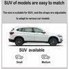Vandeniui atsparus apsauginis kilimėlis automobiliu, skirtas visureigių bagažinėms