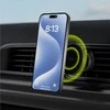 "Allity" automobilinis laikiklis oro angai ACH-300 magnetinis su belaidžiu įkrovimu, juodas 15W
