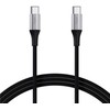 Allity Sp. z o.o. "Allity" kabelis AUC-01 USB-C - USB-C 1,0 m 100W juodas