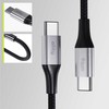 Allity Sp. z o.o. "Allity" kabelis AUC-01 USB-C - USB-C 2.0 m 100W juodas