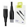 Allity Sp. z o.o. "Allity" kabelis AUC-02 USB-C - USB-C 1,0 m 100W juodas