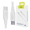 Allity Sp. z o.o. „Allity“ kabelis AUC-02 USB-C - USB-C 2.0 m 60W baltas