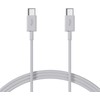 Allity Sp. z o.o. „Allity“ kabelis AUC-03 USB-C - USB-C 1,0 m 100W baltas