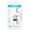 BWOO adapteris BZ-35 USB į USB-C pilkas OTG