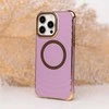 TFO "Circle Glam Mag" dėklas "iPhone 14 Pro 6,1", violetinės spalvos