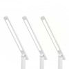 Lamex LED stalinė lempa 10W, 300045006000K, indukcinis įkrovimas, jutiklinis valdymas, reguliatorius, balta, LTC