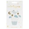 Party Deco Dekoracijos keksiukų formelėms - Banginis 11cm-13,5cm 7 vnt.