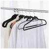 Clothes hanger 20pcs - juodas Ruhhy 22536