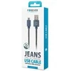 Forever Laidas "Jeans" micro-USB, 1m 2A