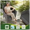 Meble ogrodowe technorattanowe antracito Gardlov