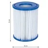 I tipo baseino siurblio filtras BESTWAY 58093