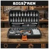 Zestaw „Bigstren“ įrankių rinkinys 56 dalių dėkle. Bigstren 26845