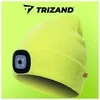 Žieminė kepurė su žibintuvėliu - geltona Trizand 22664
