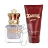 Jean Paul Gaultier Scandal Pour Homme rinkinys vyrams (EDT, 50 ml + dušo želė, 75 ml)