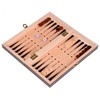 Jokomisiada RINKINYS 3in1 Medinis žaidimas šachmatų šaškės Backgammon dvipusė lenta GR0692