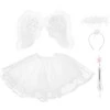 Jokomisiada ANGEL Costume - Includes: wings, halo, skirt, wand ZA5860