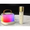 Jokomisiada „Bluetooth“ garso kalba + belaidis mikrofonas x2 KARAOKE rinkinys IN0178