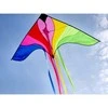 Jokomisiada Large Light Kite with colorful ribbons 190x100cm ZA5571