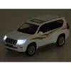 Jokomisiada Metalinis automobilio modelis TOYOTA LAND CRUISER PRADO su šviesa ir garsu visureigis ZA5056