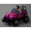 Jokomisiada Remote-controlled Rožinis CAR for dolls + boy and girl RC0734