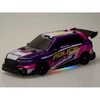 Jokomisiada Remote controlled drift car with backlight and replaceable tires 4WD RC0744