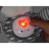Jokomisiada 3-in-1 rattle teether Interactive playing plush pendant CAT ZA5288