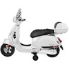 Jokomisiada Skuter elektrinis na akumulator VESPA GTS Super dla dziecka PA0333